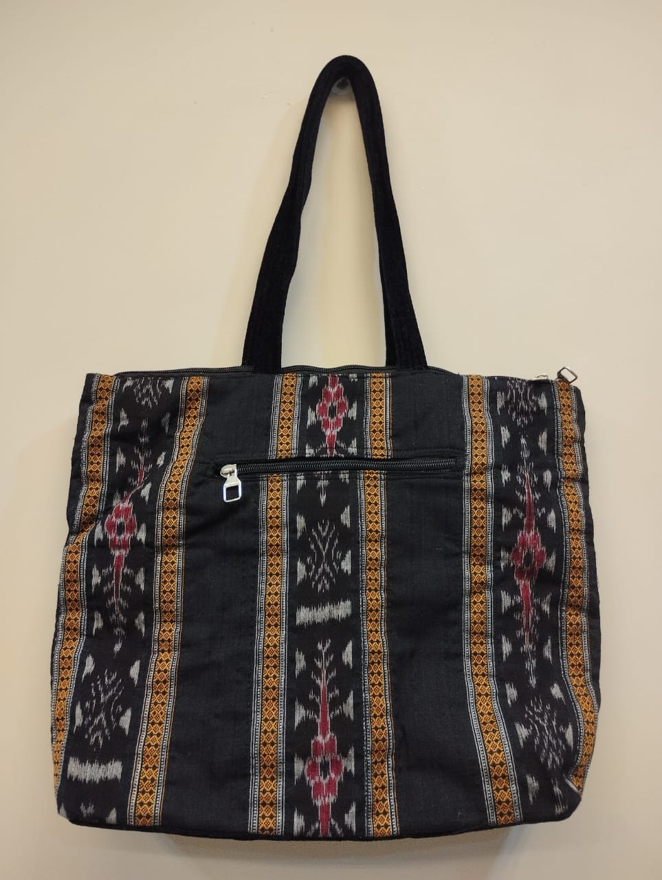 Handmade Ikat Tote Bag
