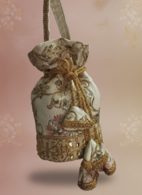 Embroidered Potli Bag