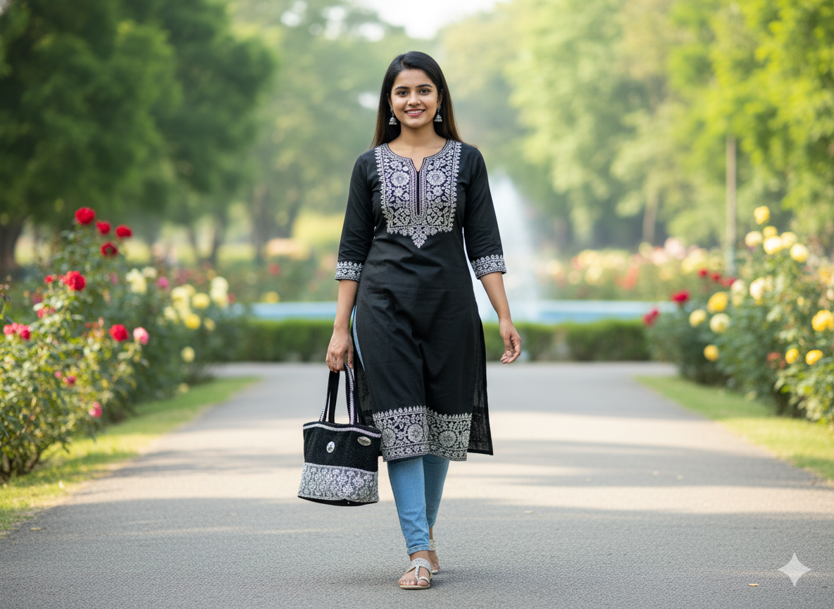 Elegant Black Handbag