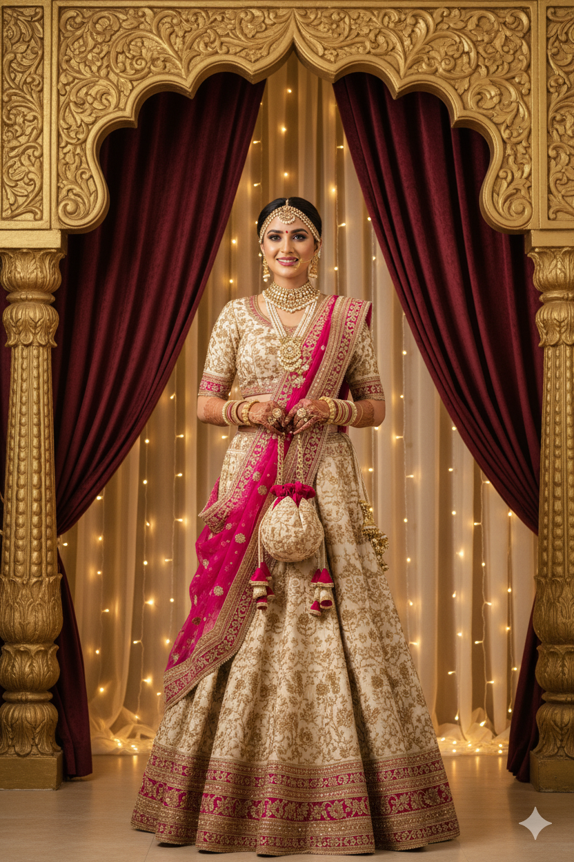 Embroidered Potli Bag