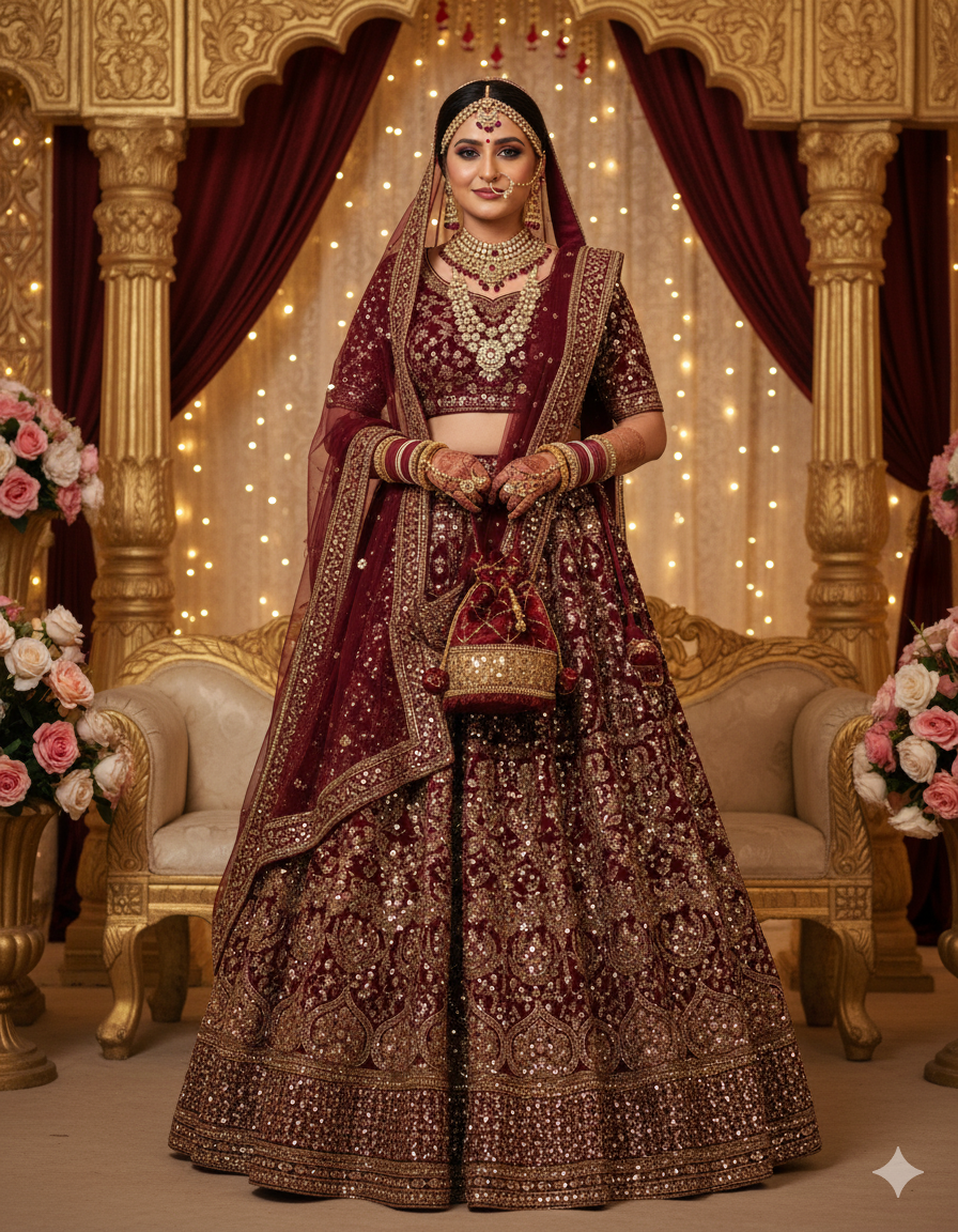 Traditional Velvet Potli Bag