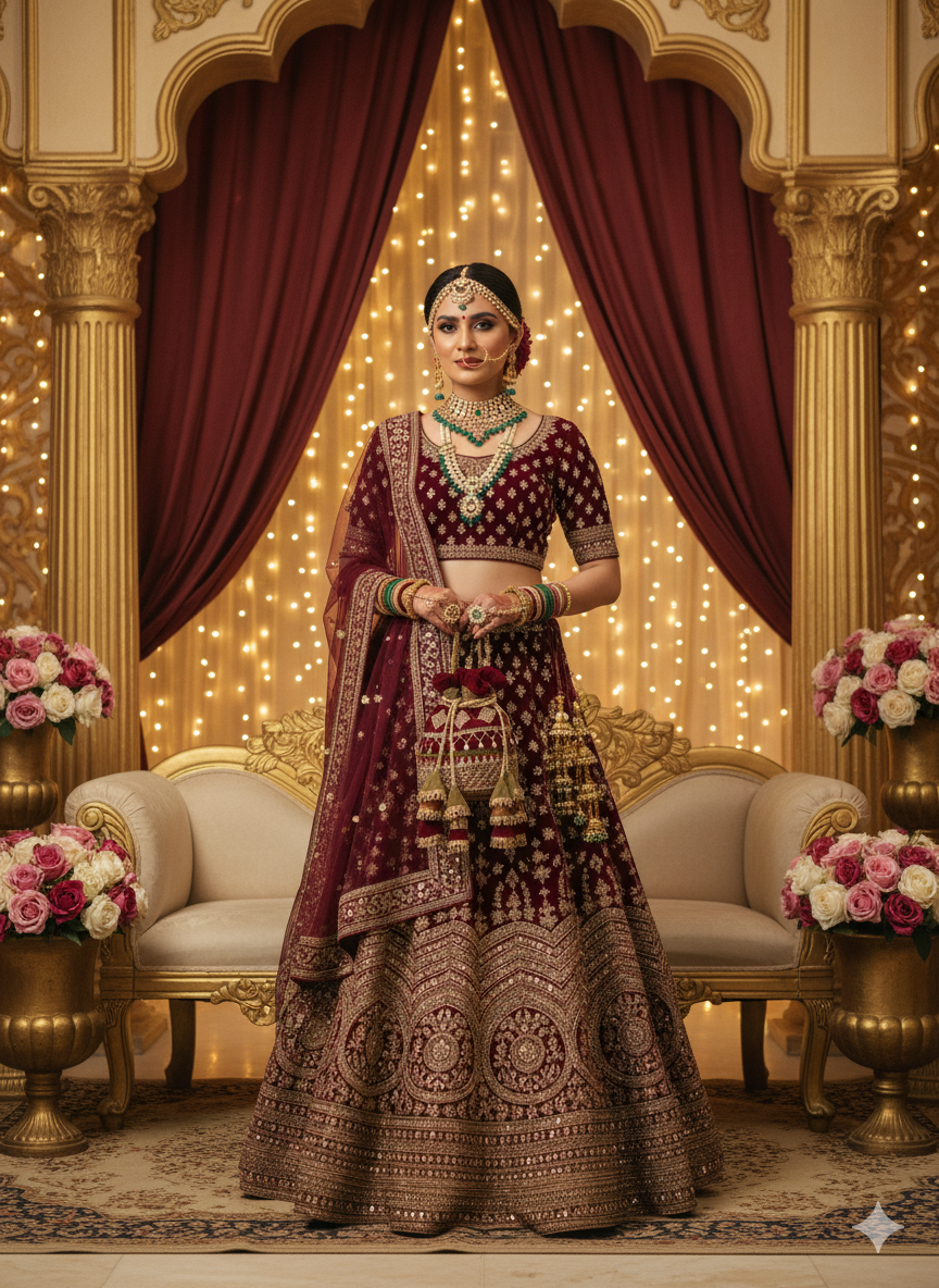 Embroidered Potli Bag