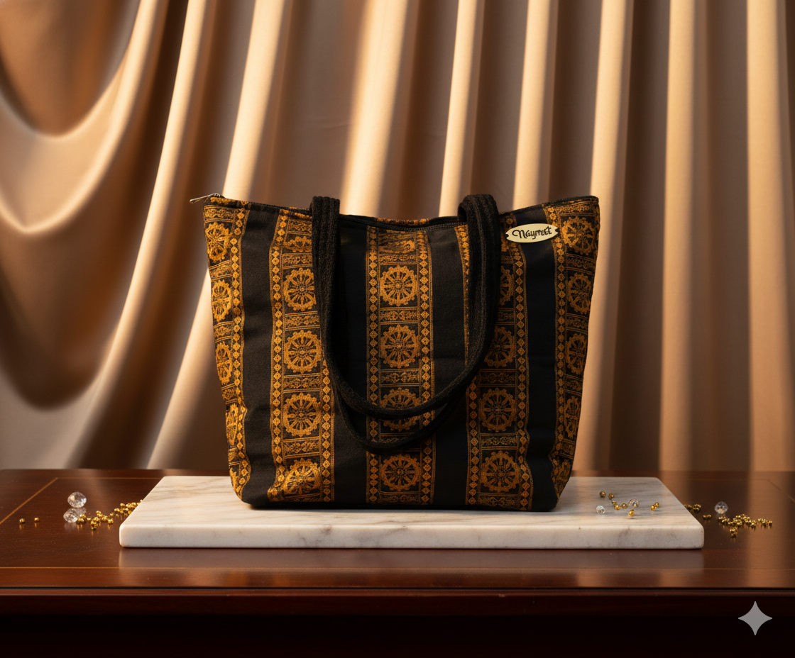 Handcrafted Ethnic Tote Bag