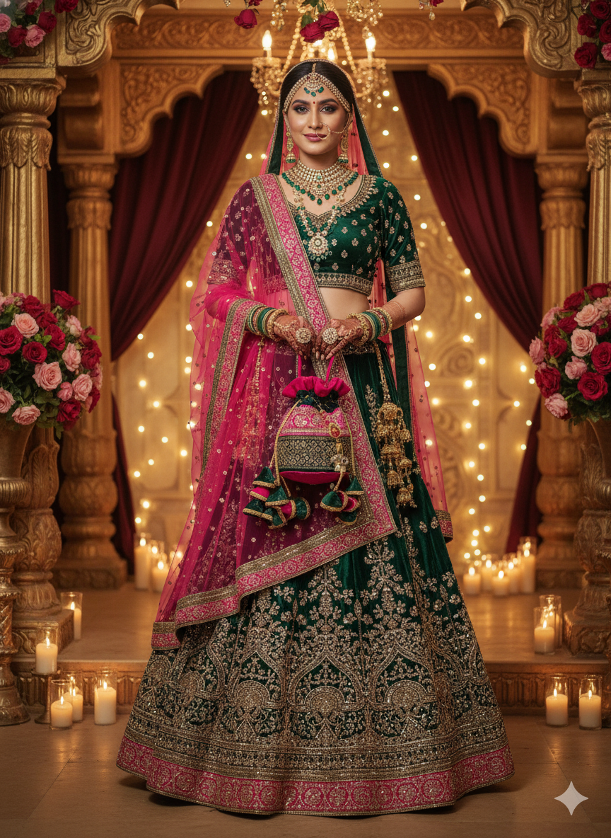 Embroidered Potli Bag