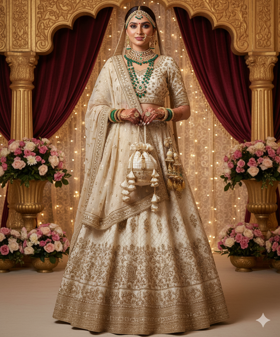 Embroidered Potli Bag