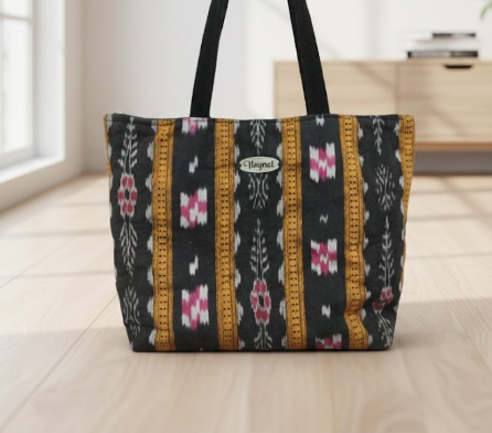 Traditional Patterned Tote Bag