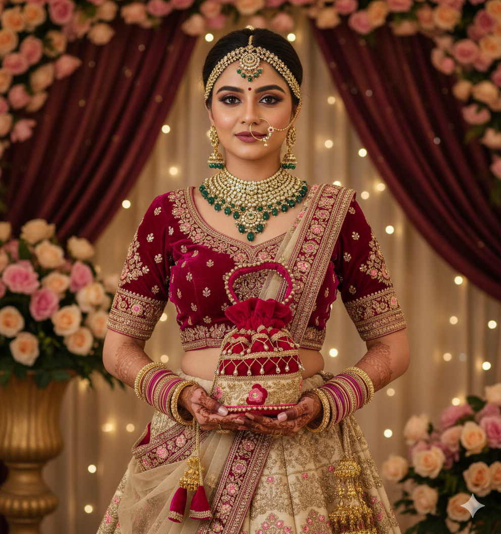 Embroidered Potli Bag