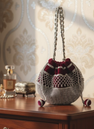 Embroidered Potli Bag