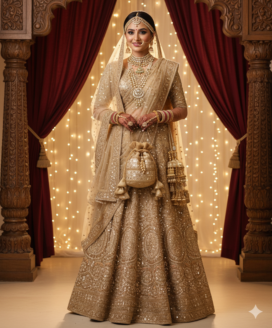 Embroidered Potli Bag