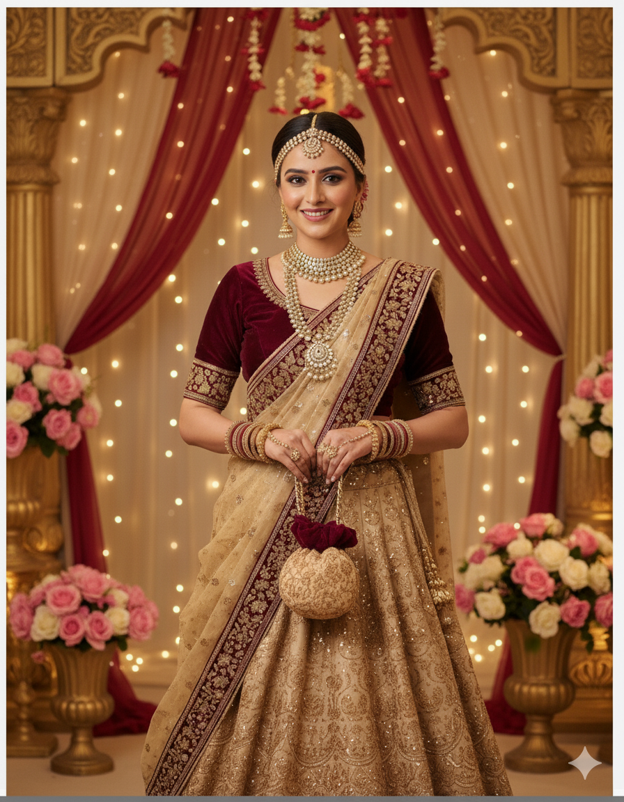 Embroidered Potli Bag