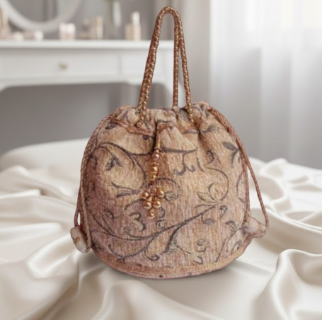 Embroidered Potli Bag