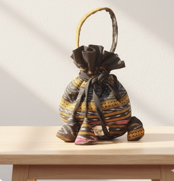 Handmade Traditional Fabric Pouch