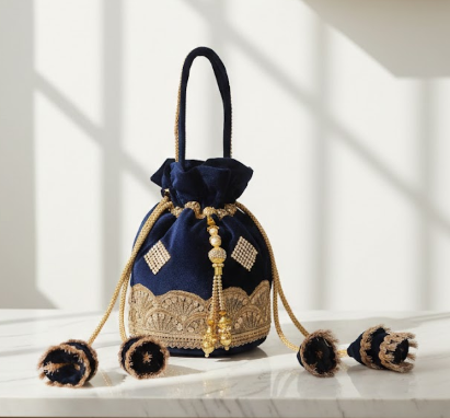 Embroidered Potli Bag