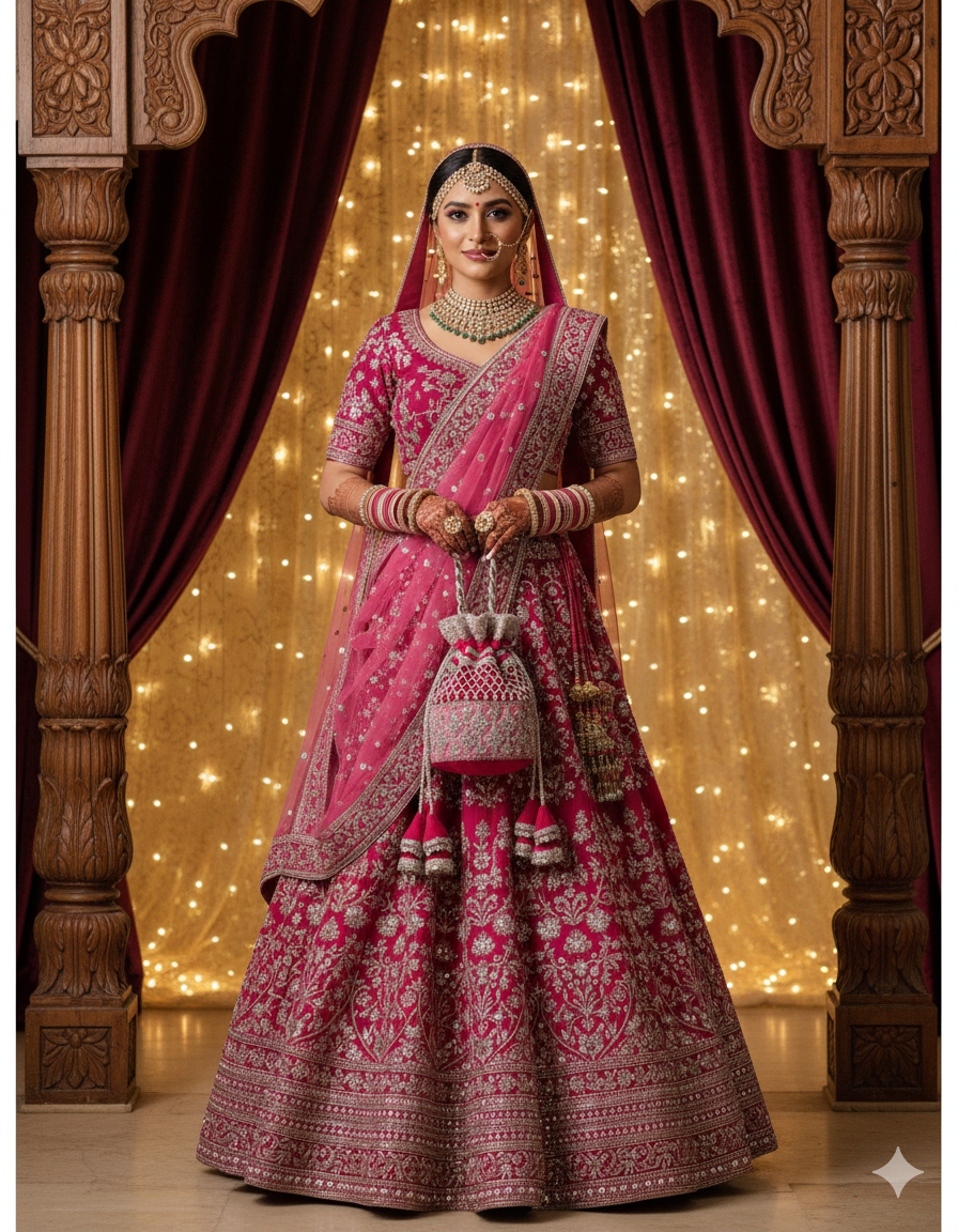 Embroidered Potli Bag