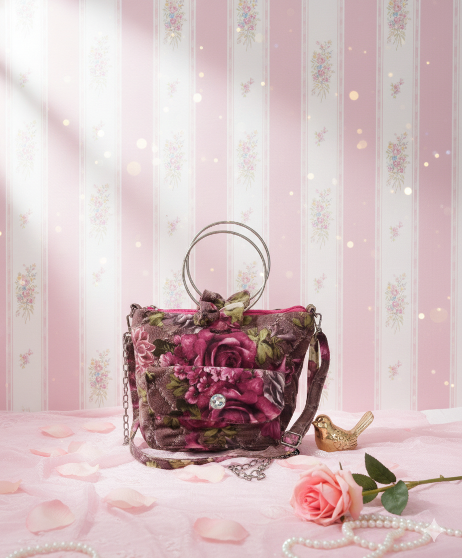 Floral Print Handbag