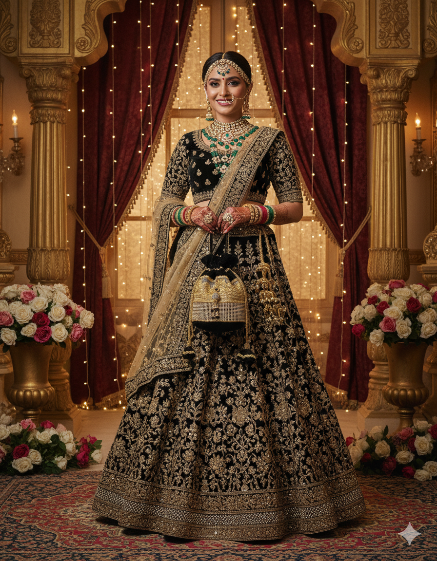 Luxury Velvet Potli Bag