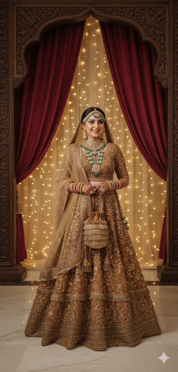 Vintage Fringe Drawstring Bag