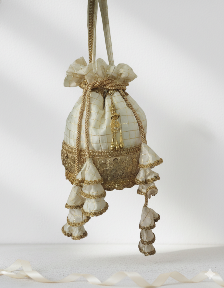 Embroidered Potli Bag