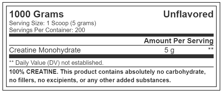 GAT Creatina 300g 60 porciones