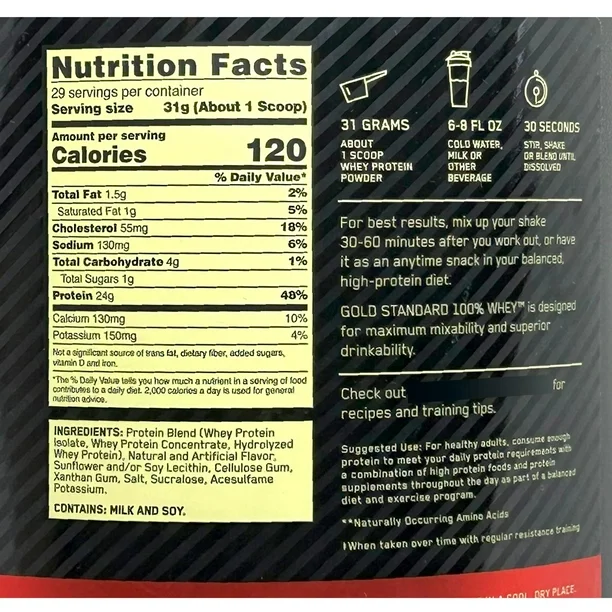 Gold Standard 100% Whey 5lbs