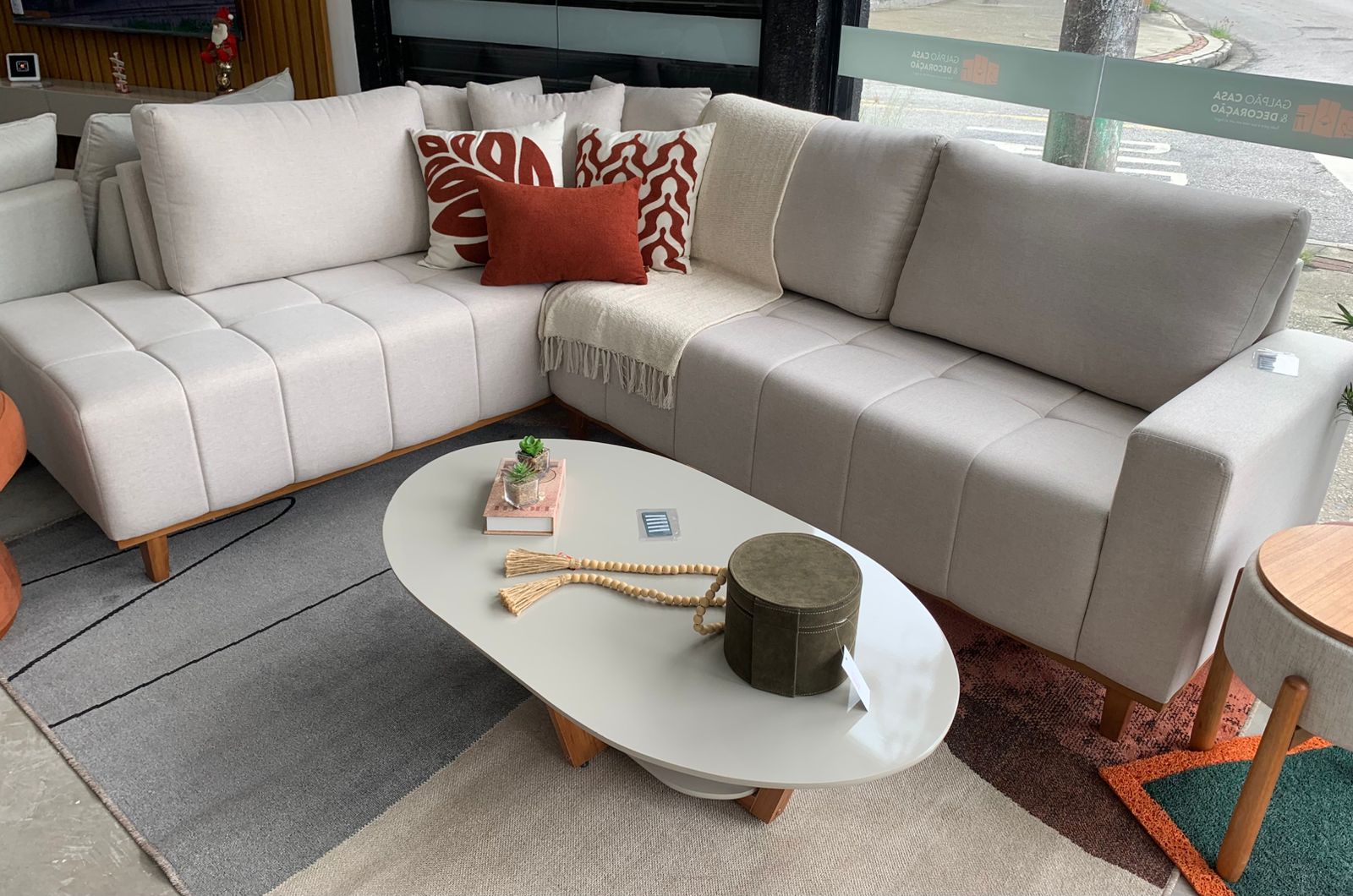 *Sofá Canto Prism 2,59x2m