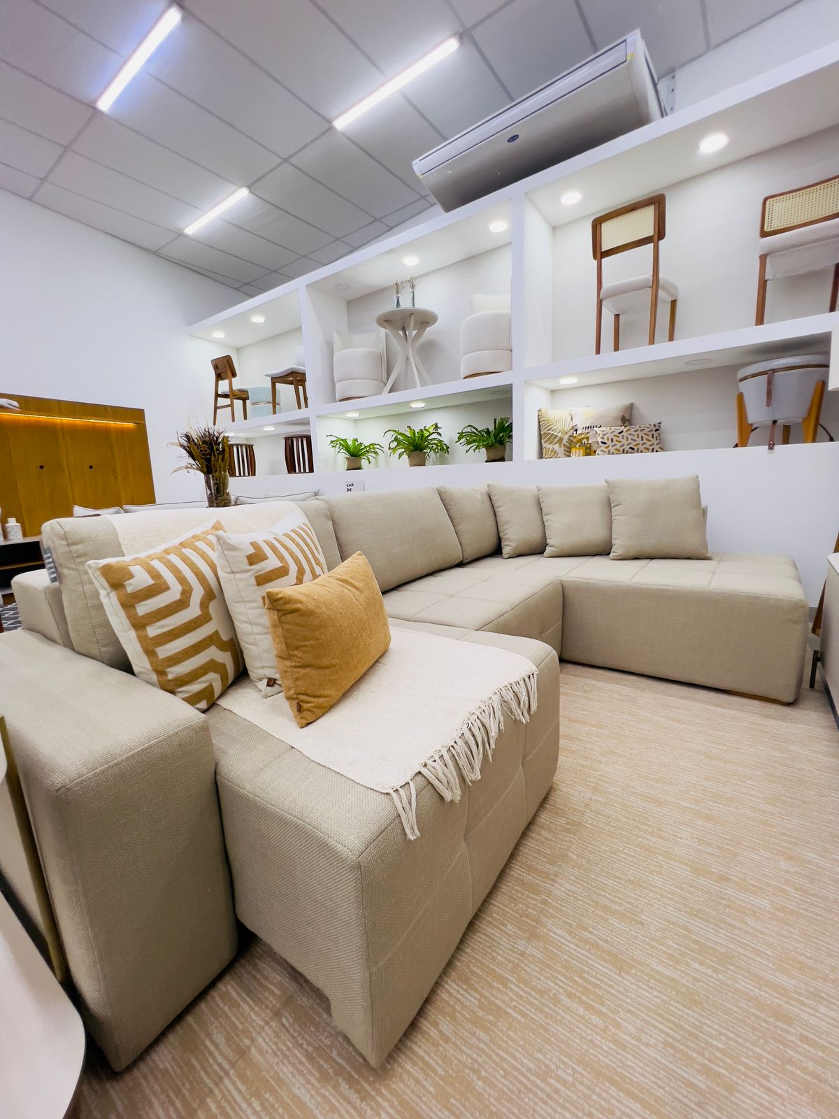 *Sofá Canto Master (Retrátil) - 3,07m