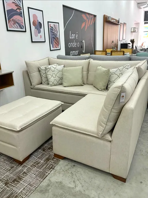 *Sofá Canto Evoque - 2,18m