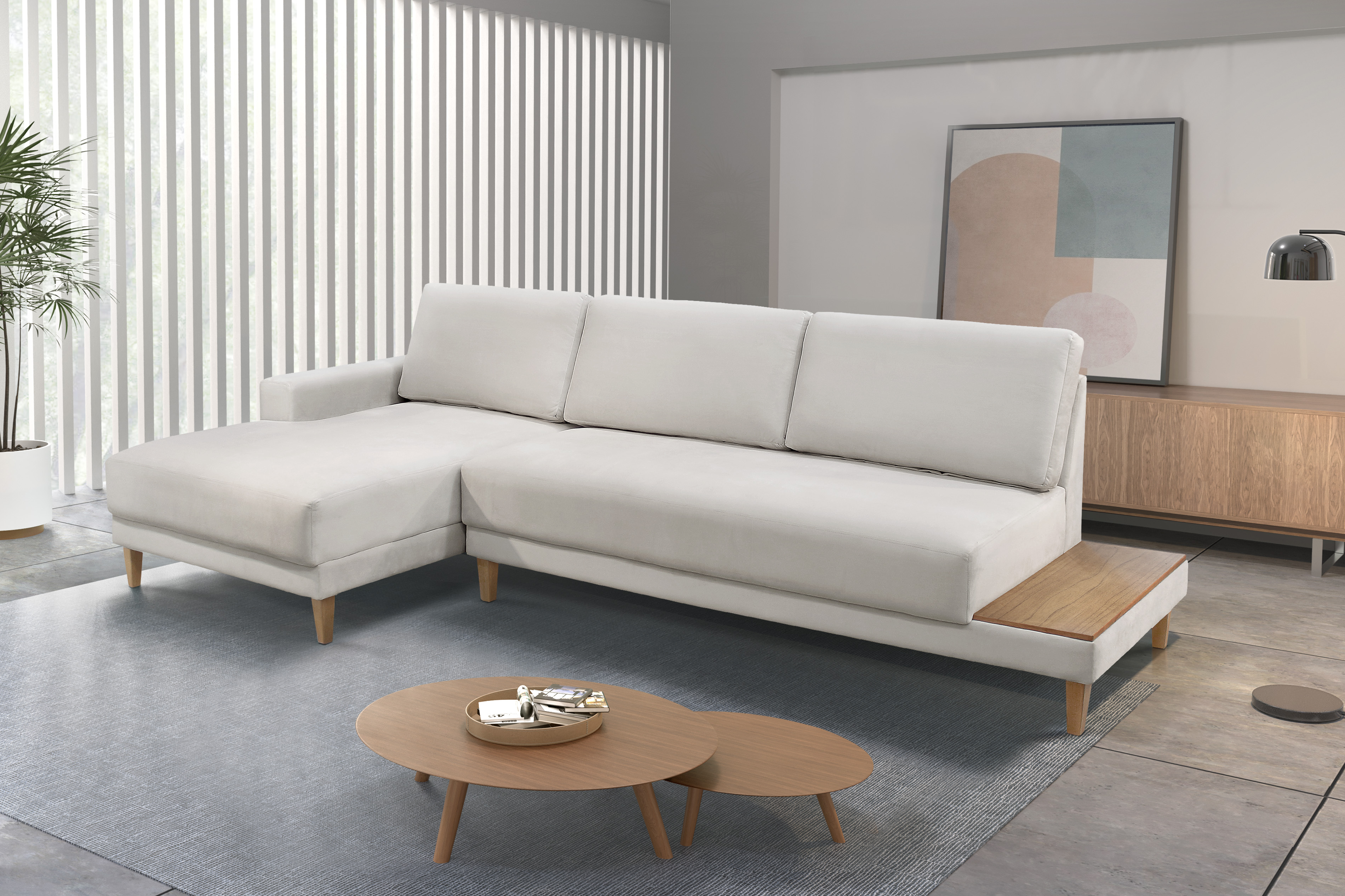 *Sofá canto Lis - 3,12xm