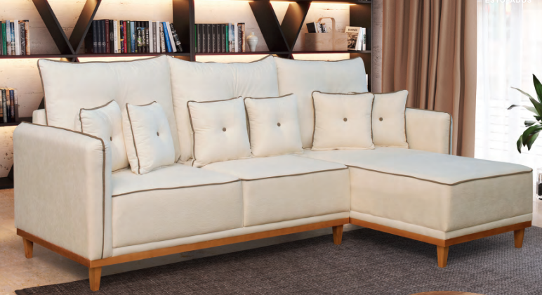 *Sofá Canto Londres - 2,50x1,41m