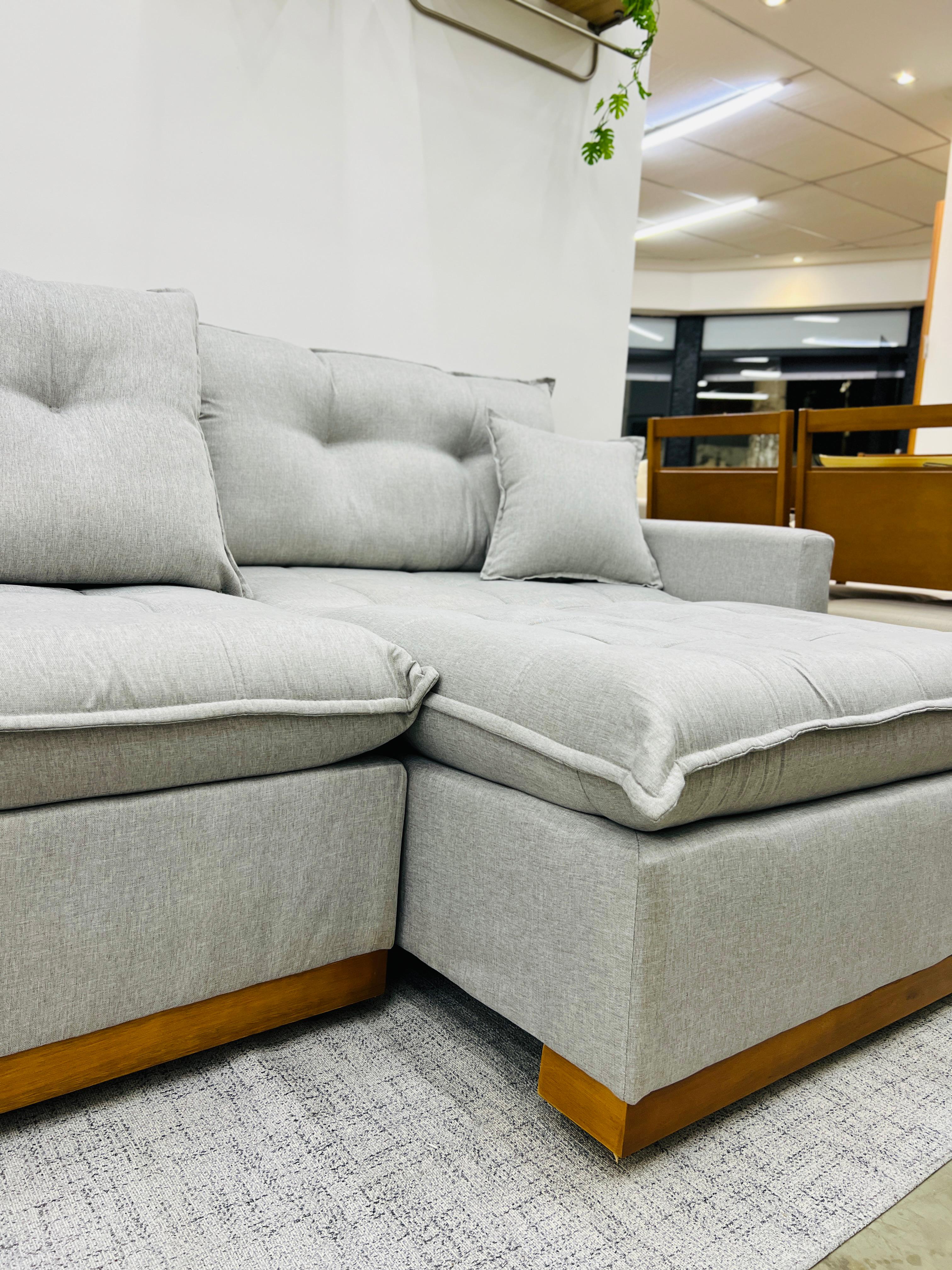 Sofá Turin 220 - Retrátil e sem caixa 