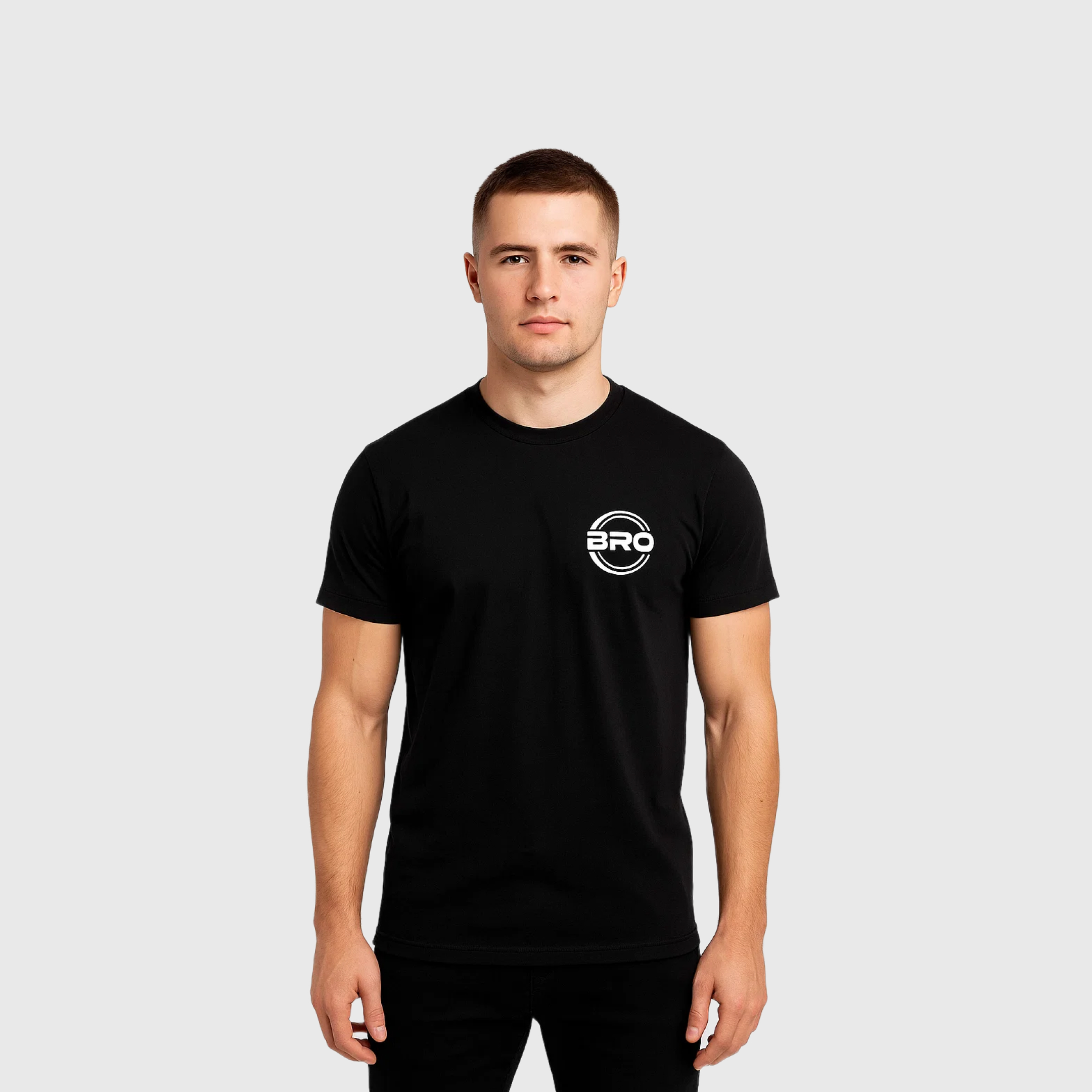 BRO Premium Logo Black T-Shirt