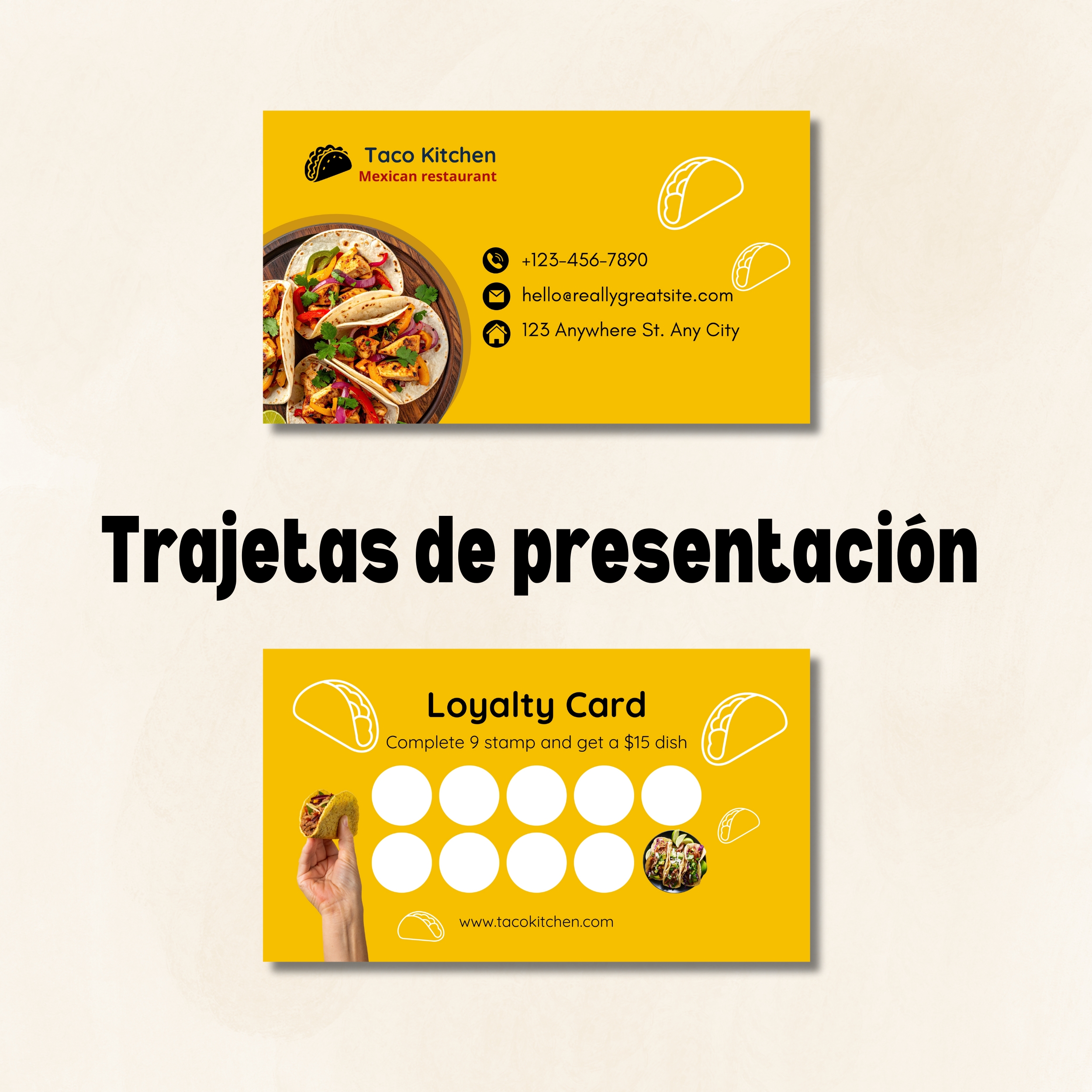 Tarjetas de Presentación