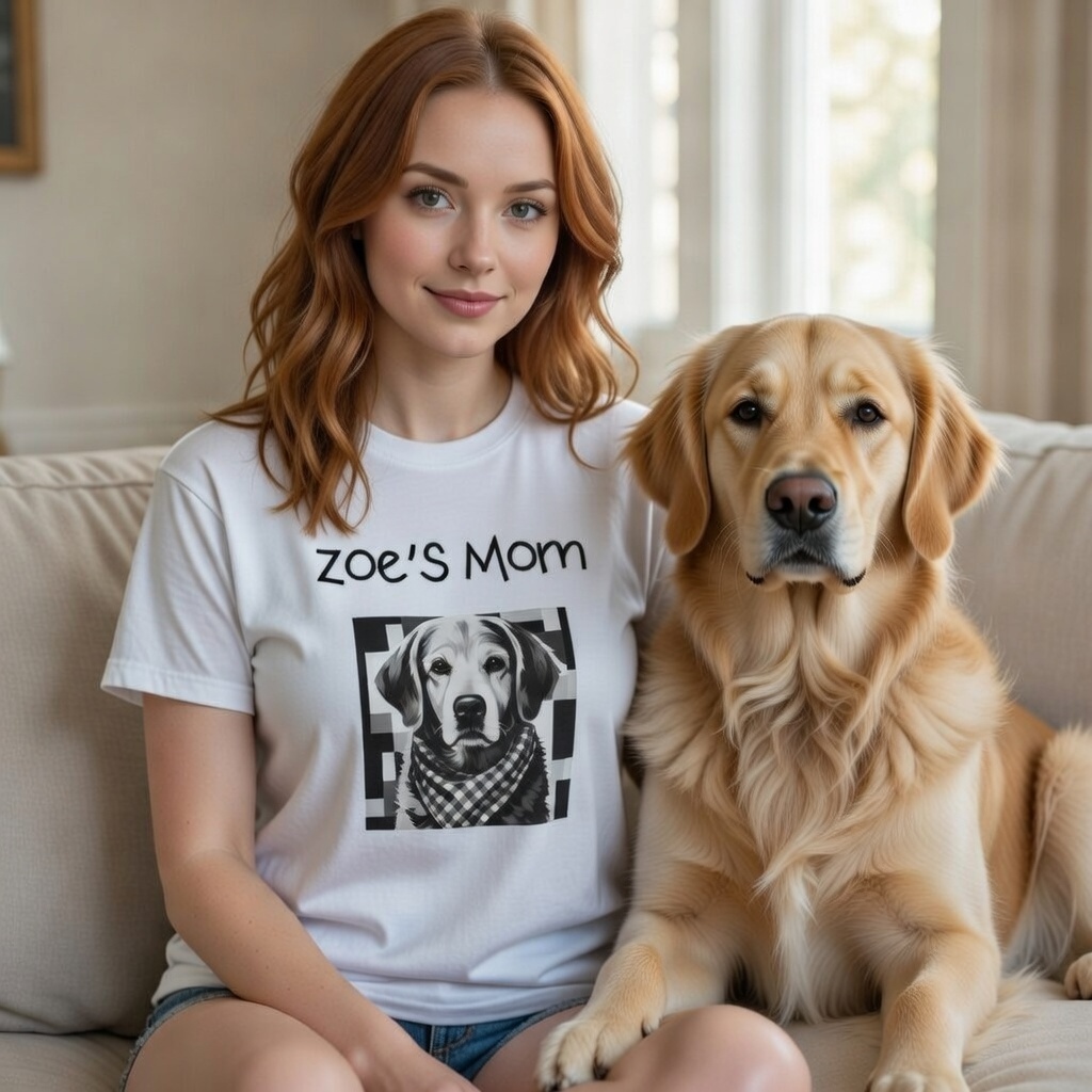 Camiseta Personalizada Arte Fino Blanco y Negro