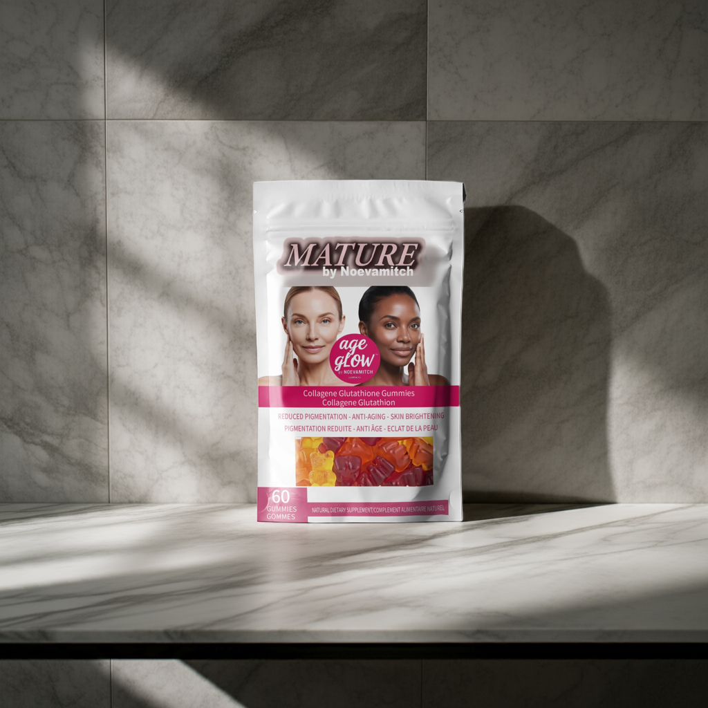 AGE GLOW by Noevamitch: Des Gommes Anti-âge 