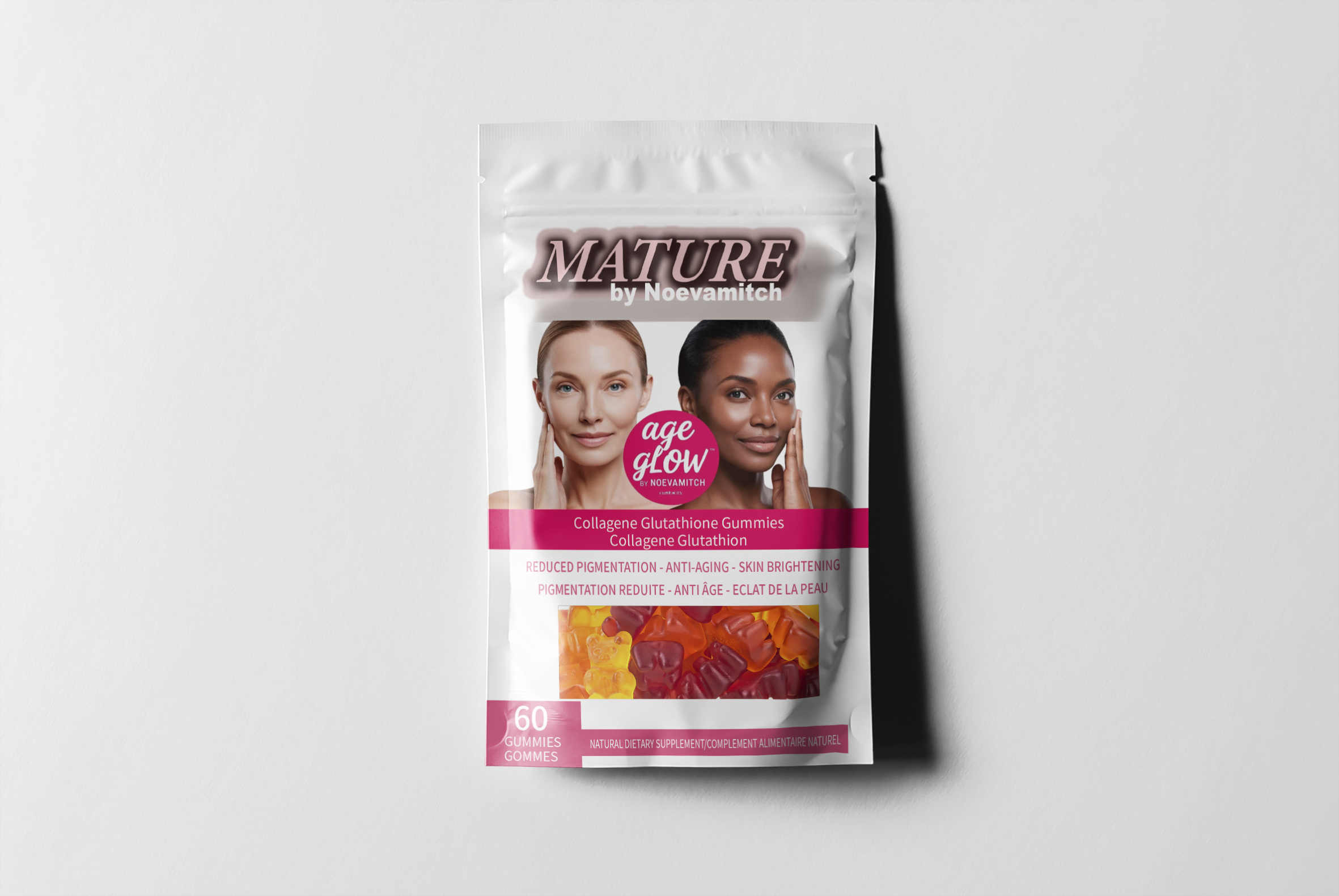 AGE GLOW by Noevamitch: Des Gommes Anti-âge 