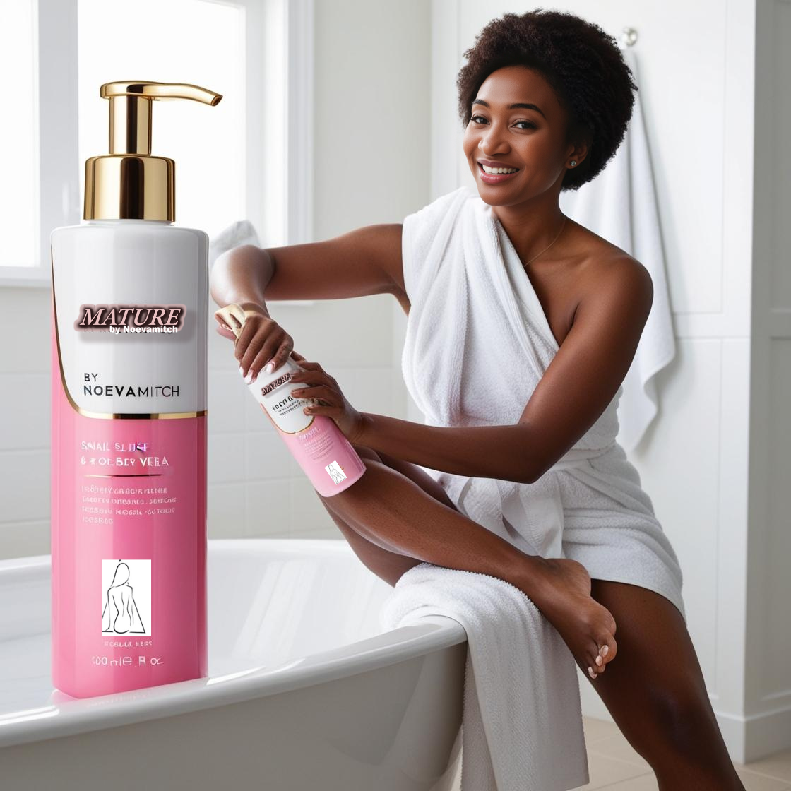 Lait Corporel 3en1: hydratant, Clarifiant et Réparateur de la Gamme MATURE by Noevamitch