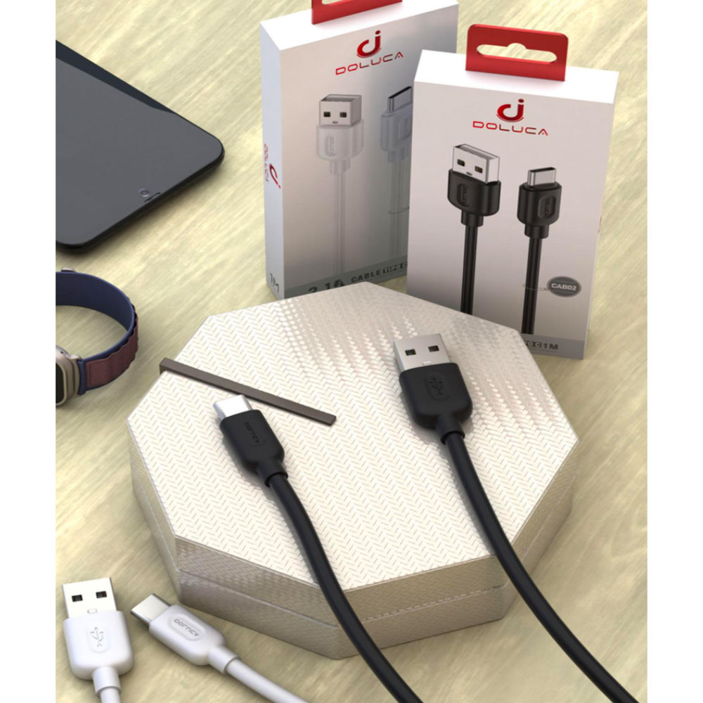 Cable TC 2.4A 1M Doluca