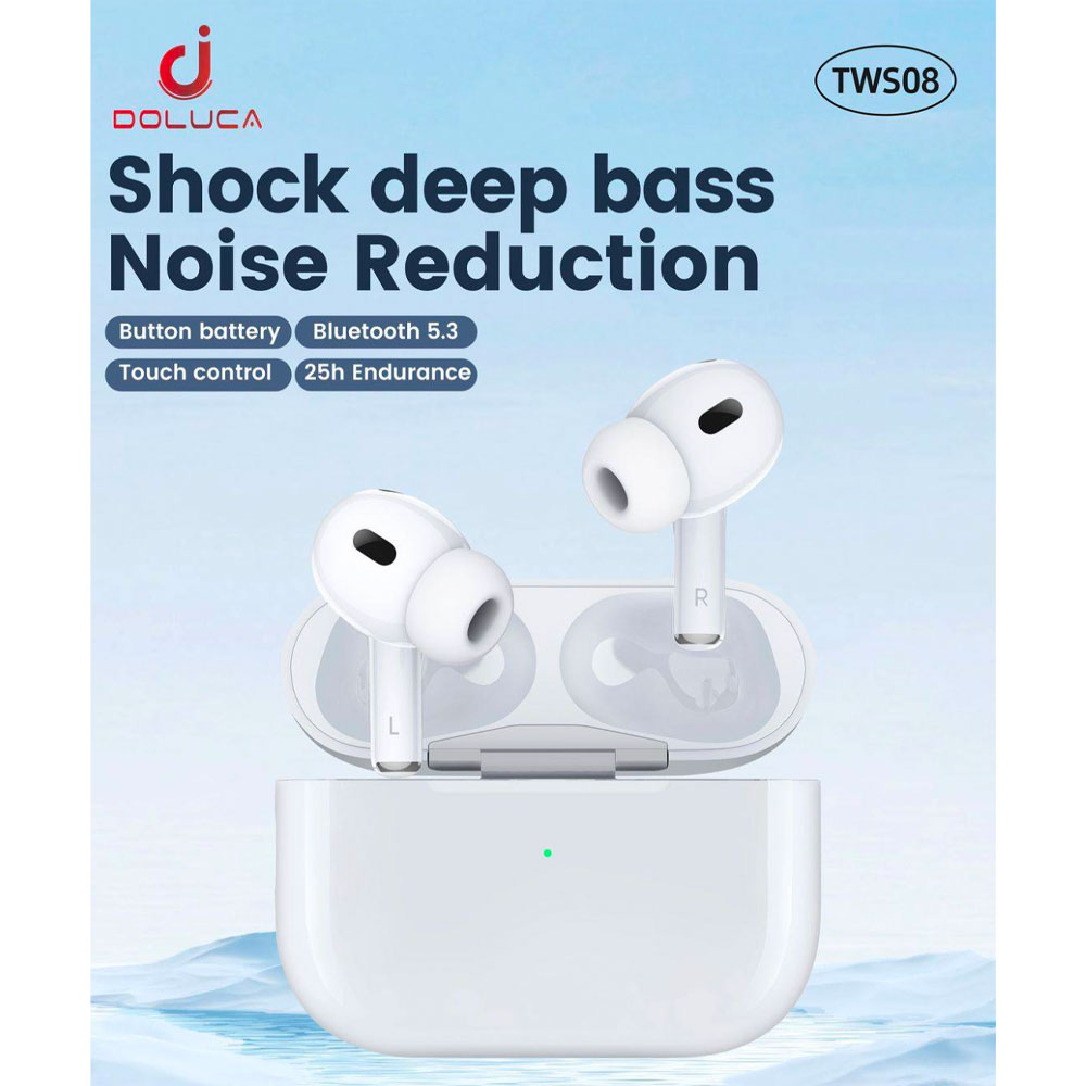 Audífonos Bluetooth TWS08 Doluca