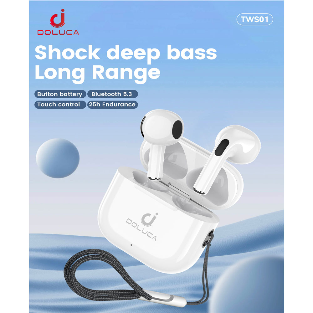 Audífonos Bluetooth TWS01 Doluca