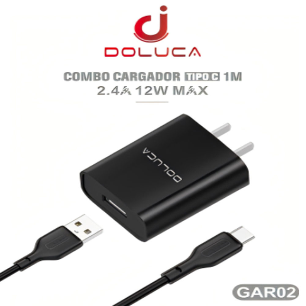 Combo Cargador TC 2.4A 12w