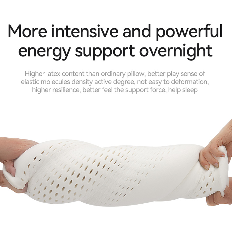 Natural Latex Pillow 100% Neck support
