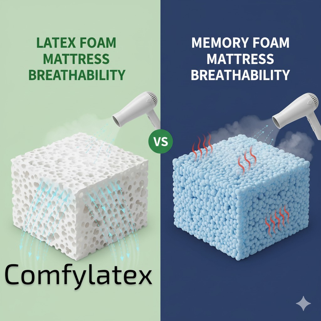 8 INCH  QUEEN LATEX MATTRESS 