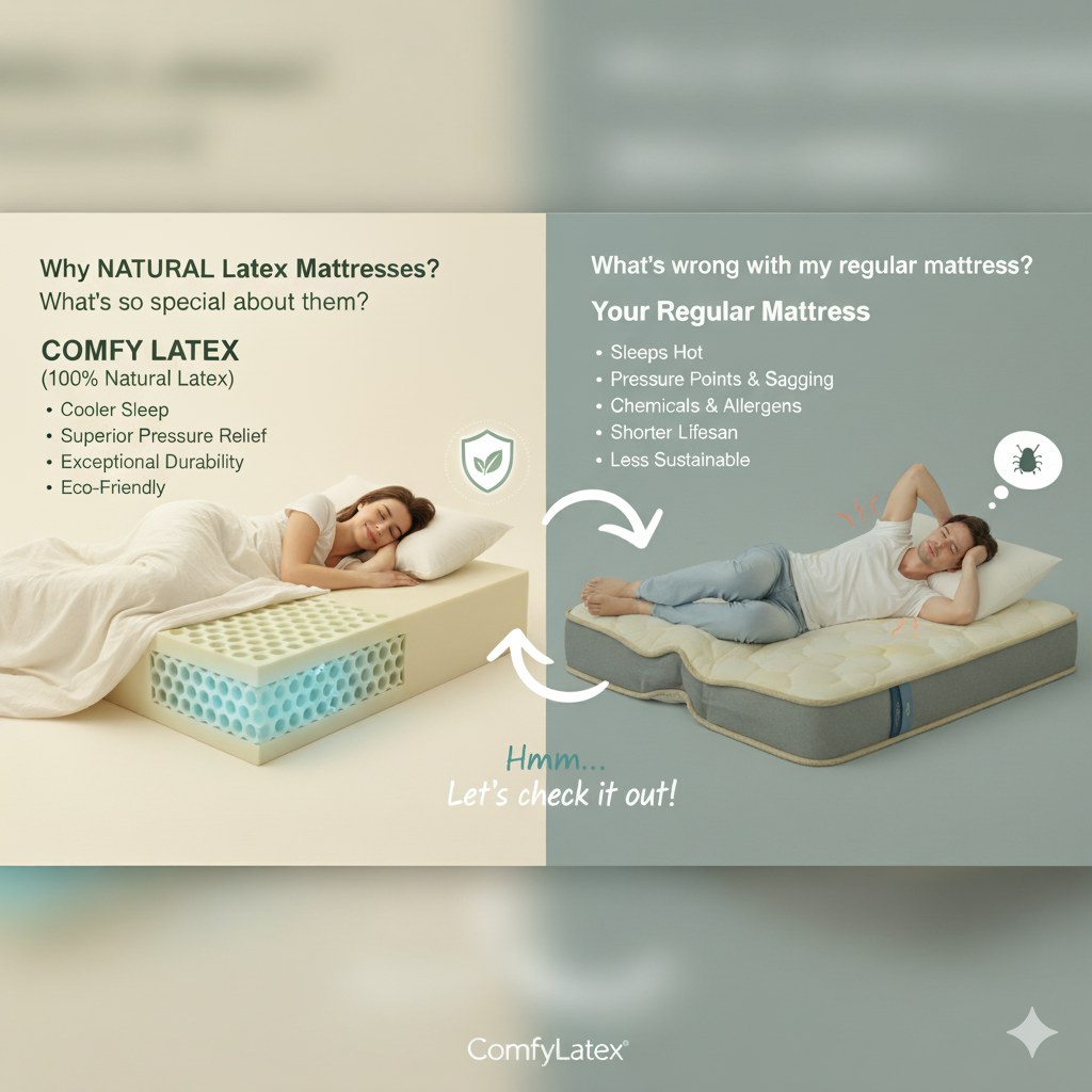 6 INCH THICKNESS QUEEN LATEX MATTRESS