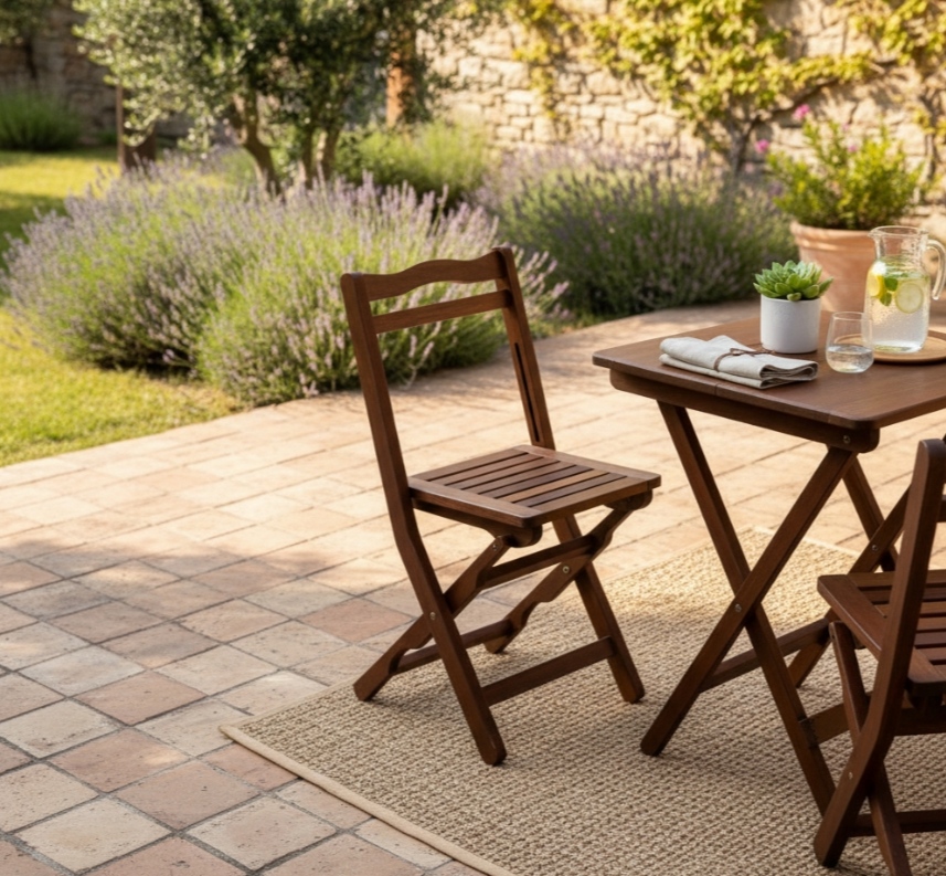 Mesas e Cadeiras de Madeira