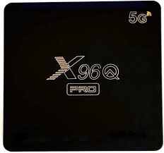 Box TV Android X96Q Pro 4k 4/32 5G