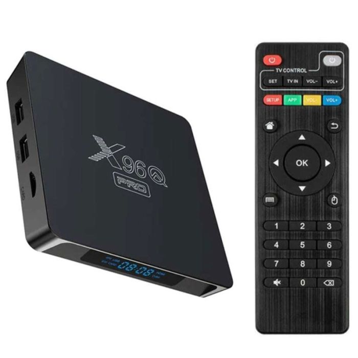 Box TV Android X96Q Pro 2Go 16Go + Alpha 5 en 1 