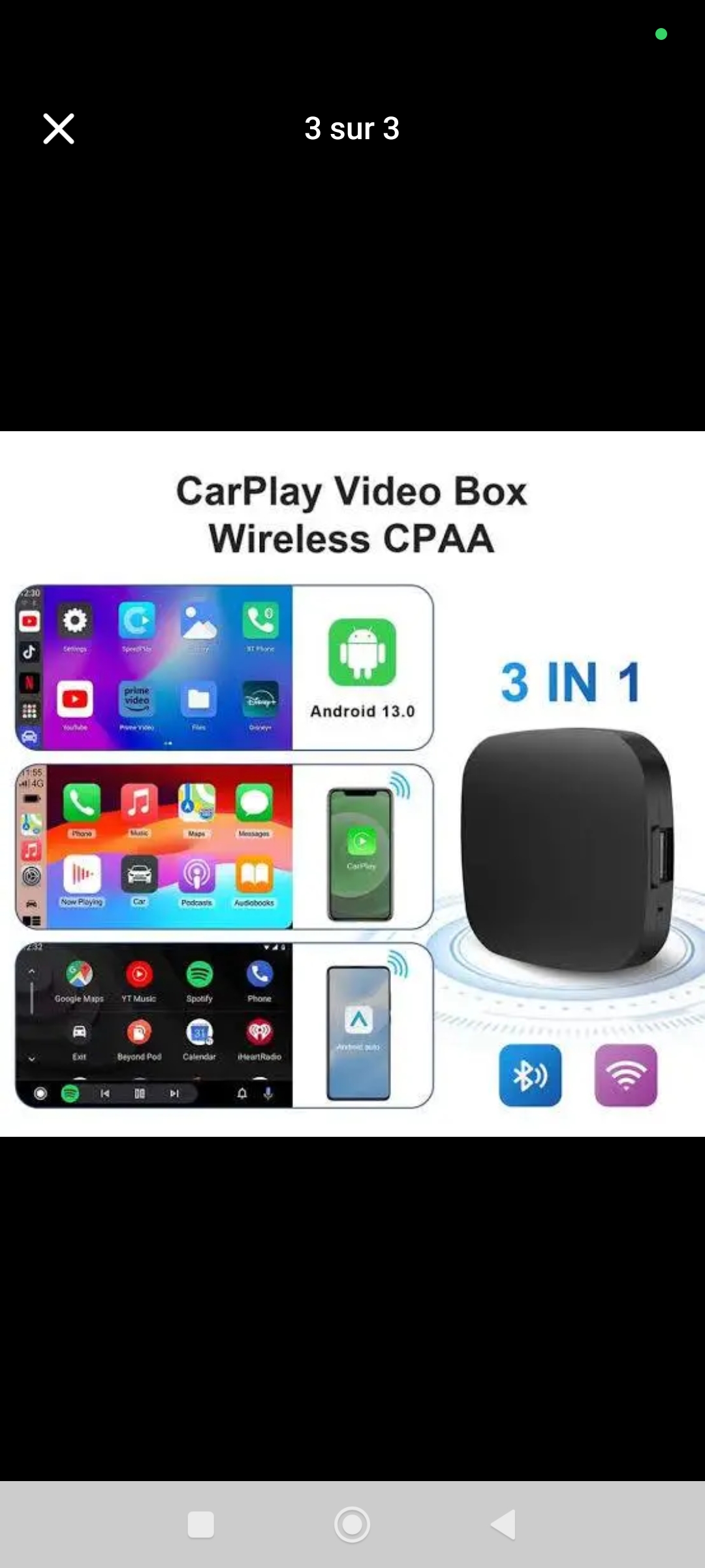 Box Android pour Auto 