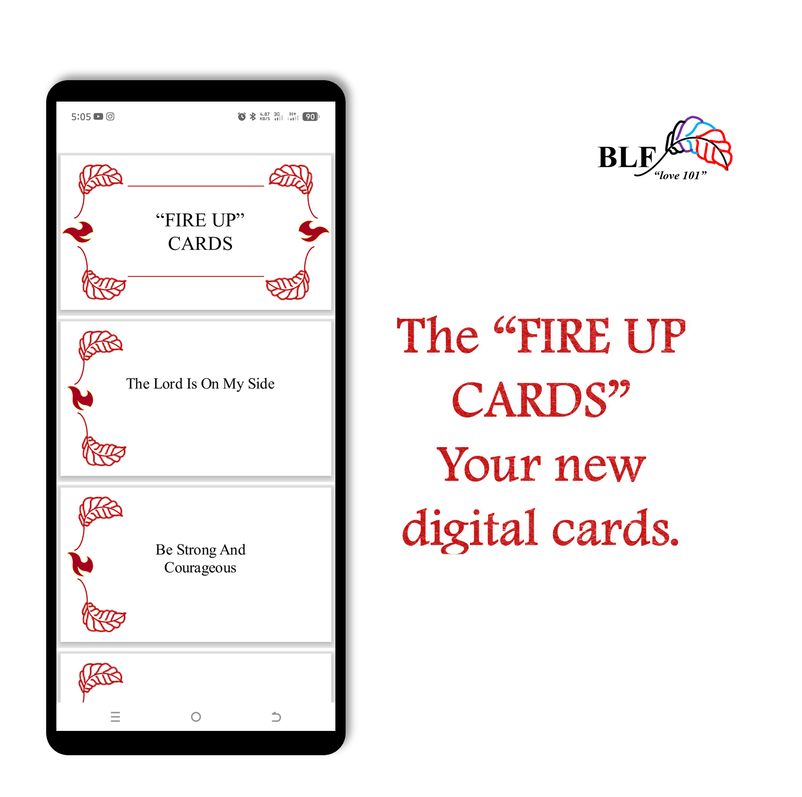 The "FIRE UP CARDS"