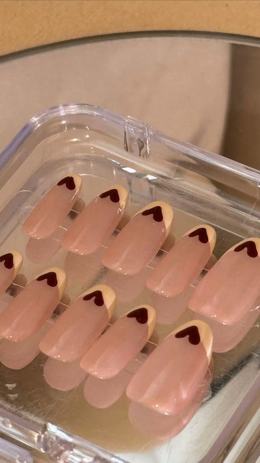 Pretty - Heart Press-On Nails