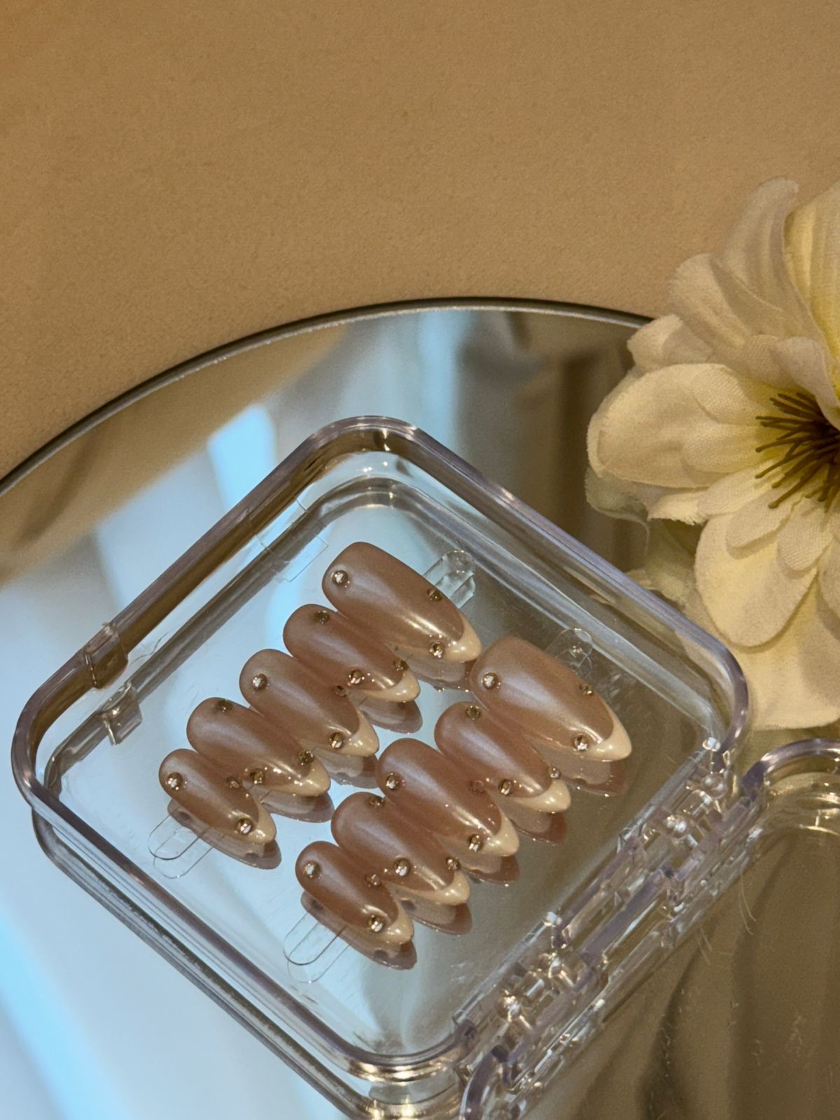 Crystal   Press-On Nails